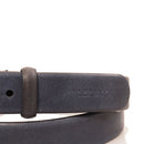 THE BRIDGE Herrengürtel Brunelleschi-Linie aus ultramarinblauem Harzleder 100 cm