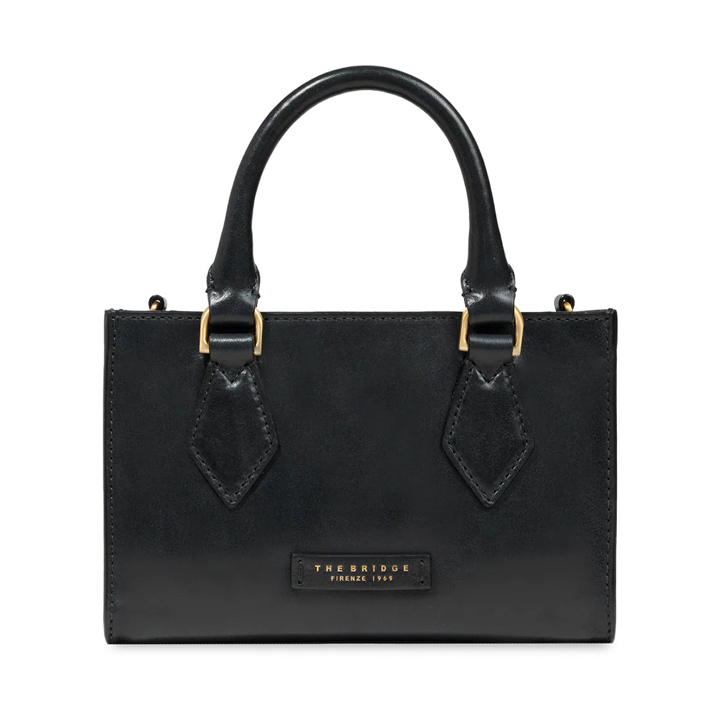 Borsa Donna a Mano THE BRIDGE linea Ida in Pelle Nera