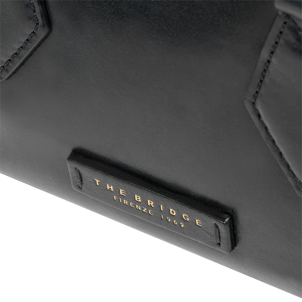 Borsa Donna a Mano THE BRIDGE linea Ida in Pelle Nera