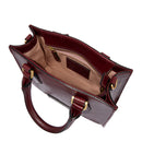Borsa Donna a Mano THE BRIDGE linea Ida in Pelle color Mosto