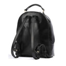 THE BRIDGE Damenrucksack Daphne-Linie aus schwarzem Leder