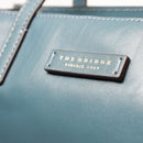 Borsa Donna Shopper Verticale THE BRIDGE linea Mirra in Pelle color Sky