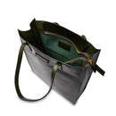 Shopping Bag Donna Verticale THE BRIDGE linea Mirra in Pelle Verde Tirolo