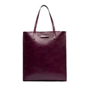 Borsa Donna Shopper Verticale THE BRIDGE linea Mirra in Pelle Viola