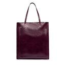 Borsa Donna Shopper Verticale THE BRIDGE linea Mirra in Pelle Viola