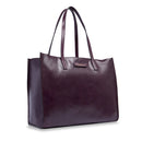 Borsa Donna Shopper THE BRIDGE Linea Mirra in Pelle Viola