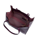 Borsa Donna Shopper THE BRIDGE Linea Mirra in Pelle Viola