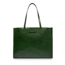 Borsa Donna Shopper THE BRIDGE Linea Mirra in Pelle Verde Inglese