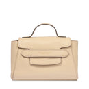 Borsa Donna a Mano con Tracolla THE BRIDGE linea Lucrezia in Pelle color Burro