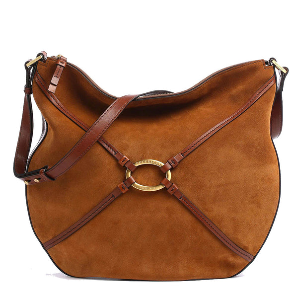 Borsa Hobo Kasqo In Pelle Vegana Con Portafoglio - Tracolla Regolabile, Antifurto, 37x30 Cm - 3