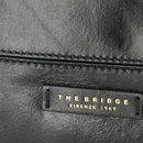 THE BRIDGE Damenrucksack Elettra-Linie aus schwarzem Leder