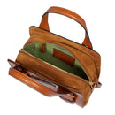 THE BRIDGE Damenhandtasche Elena-Linie aus cognacfarbenem Leder