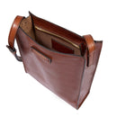 Borsa Donna a Tracolla THE BRIDGE linea Mirra in Pelle Marrone