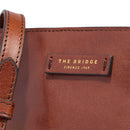 Borsa Donna a Tracolla THE BRIDGE linea Mirra in Pelle Marrone