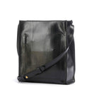 Borsa Donna a Tracolla THE BRIDGE linea Mirra in Pelle Nera