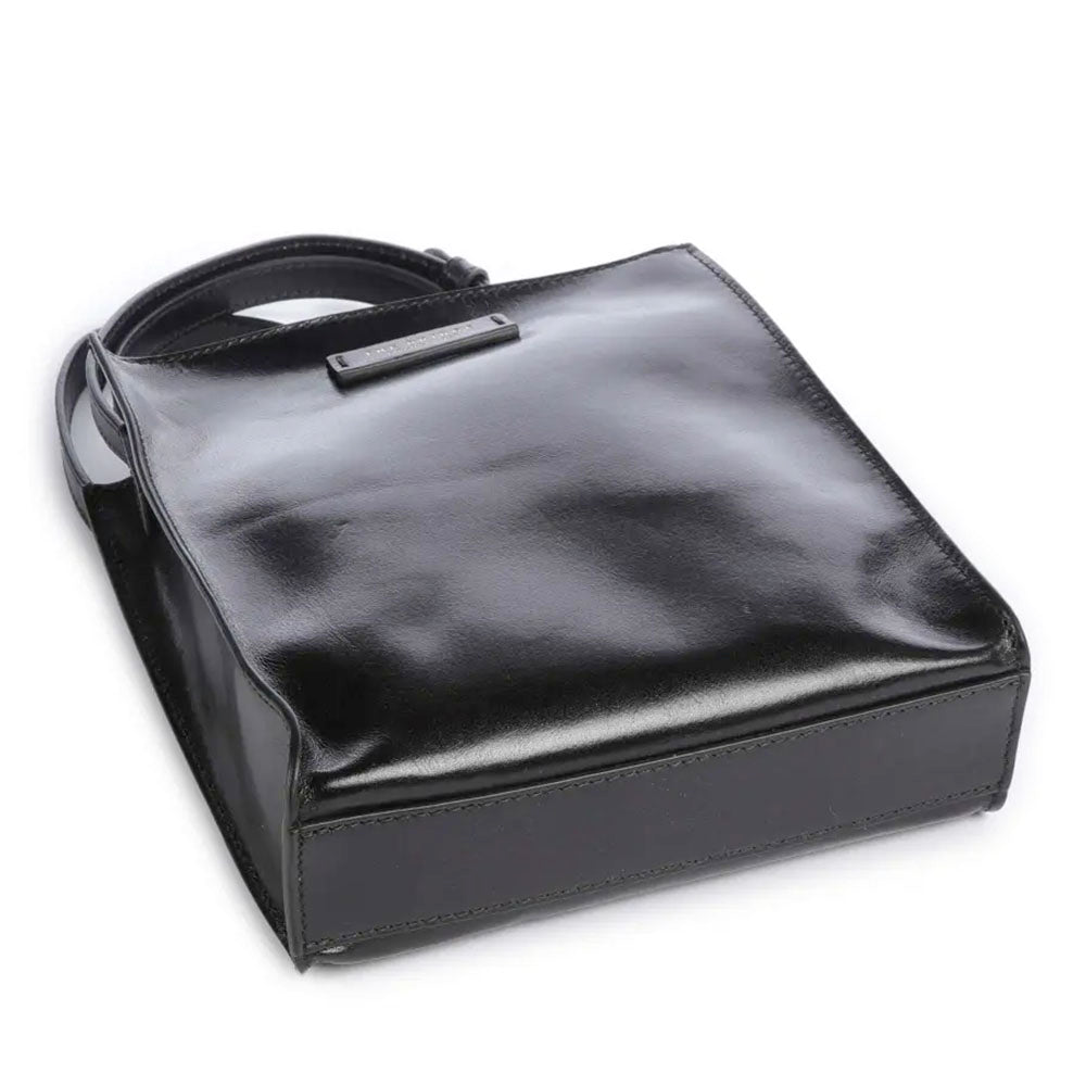 Borsa Donna a Tracolla THE BRIDGE linea Mirra in Pelle Nera