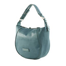 Hobo Bag Donna THE BRIDGE linea Domitilla in Pelle color Ceruleo