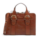 Borsa Porta Pc Donna THE BRIDGE linea Elena in Pelle Marrone