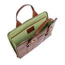 Borsa Porta Pc Donna THE BRIDGE linea Elena in Pelle Marrone