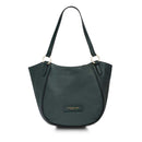 Shopping Bag Donna THE BRIDGE linea Domitilla in Pelle Verde