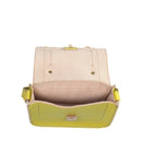 Borsa Donna Mini a Mano THE BRIDGE linea Ester in Pelle Giallo Lime