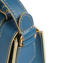 Borsa Donna a Mano THE BRIDGE linea Ester in Pelle Blu Jeans