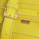 Borsa Donna a Mano THE BRIDGE linea Ester in Pelle Giallo Lime