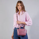 Borsa Donna a Mano THE BRIDGE linea Lucrezia in Pelle Verde Maggiorana