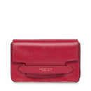 Mini Bag a Tracolla THE BRIDGE in Pelle color Berry linea Lucrezia