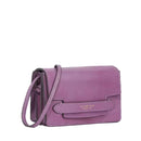 Mini Bag a Tracolla THE BRIDGE in Pelle color Malva linea Lucrezia