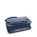 Borsa Donna a Tracolla Media THE BRIDGE in Pelle color Jeans linea Lucrezia