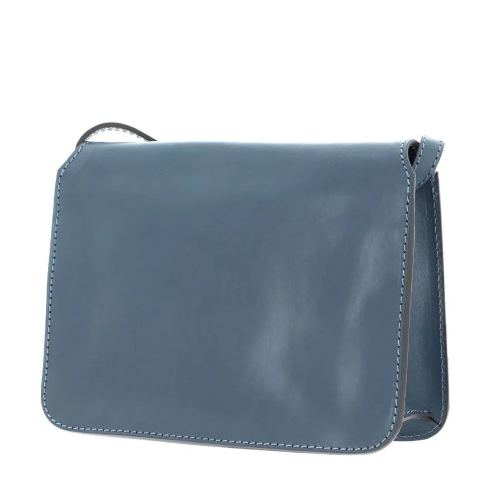 Borsa Donna a Tracolla Grande THE BRIDGE linea Lucrezia in Pelle color Sky