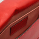 THE BRIDGE Große Damen-Umhängetasche aus der Lucrezia-Linie aus Flamenco-Rot-Leder