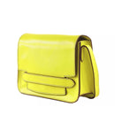 Borsa Donna a Tracolla Grande THE BRIDGE linea Lucrezia in Pelle color Lime