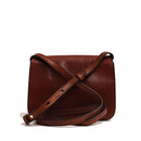 Borsa Donna a Tracolla THE BRIDGE in Pelle Marrone linea Lucrezia