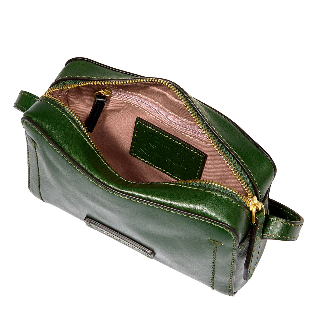 Borsa Donna a Tracolla THE BRIDGE linea Fiona in Pelle Verde Inglese