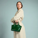 Borsa Donna a Mano THE BRIDGE linea Fiona in Pelle Verde Inglese