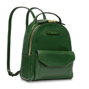 Zaino Donna Medio THE BRIDGE linea Fiona in Pelle Verde Inglese