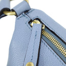 Damen-Umhängetasche THE BRIDGE Modell Letizia aus hellblauem Leder