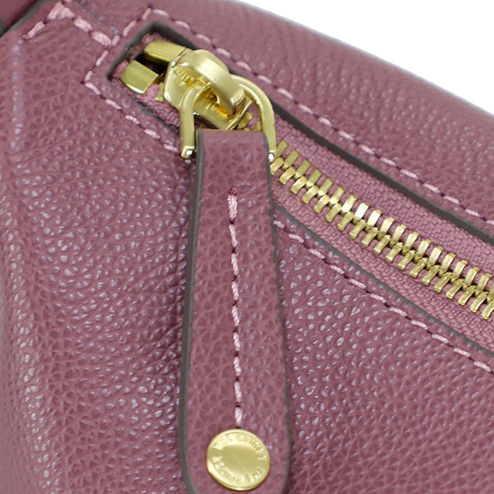 Borsa Donna a Tracolla THE BRIDGE linea Letizia in Pelle Viola Orchidea