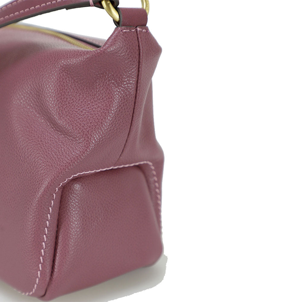 Borsa Donna a Tracolla THE BRIDGE linea Letizia in Pelle Viola Orchidea