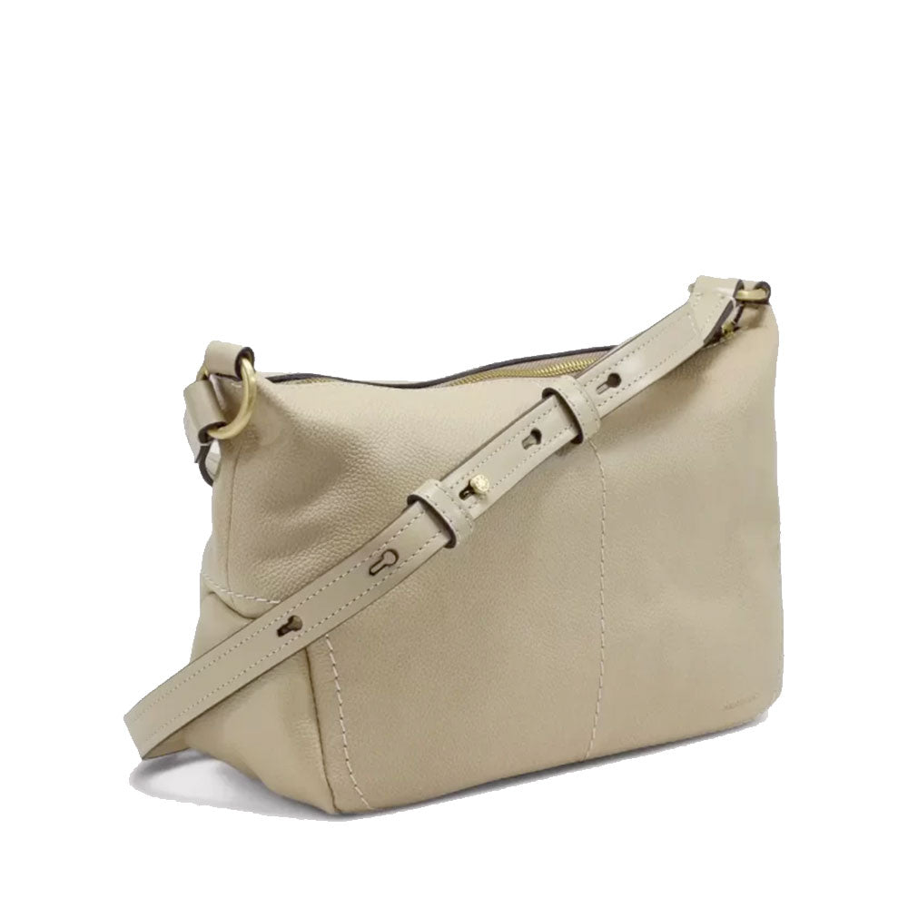 Borsa Donna a Tracolla THE BRIDGE linea Letizia in Pelle color Burro