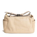 Borsa Donna a Spalla THE BRIDGE linea Letizia in Pelle color Burro