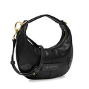 Hobo Bag Mini a Mano THE BRIDGE linea Flavia in Pelle Nera