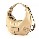 Hobo Bag Mini Hand THE BRIDGE Flavia Linie aus butterfarbenem Leder