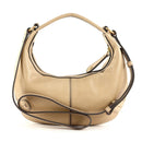 Hobo Bag Mini Hand THE BRIDGE Flavia Linie aus butterfarbenem Leder