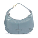 Hobo Bag THE BRIDGE Flavia Linie aus babyblauem Leder