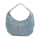Hobo Bag THE BRIDGE Flavia Linie aus babyblauem Leder