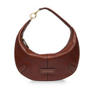 Hobo Bag Media THE BRIDGE linea Flavia in Pelle Marrone