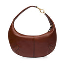 Hobo Bag Media THE BRIDGE linea Flavia in Pelle Marrone